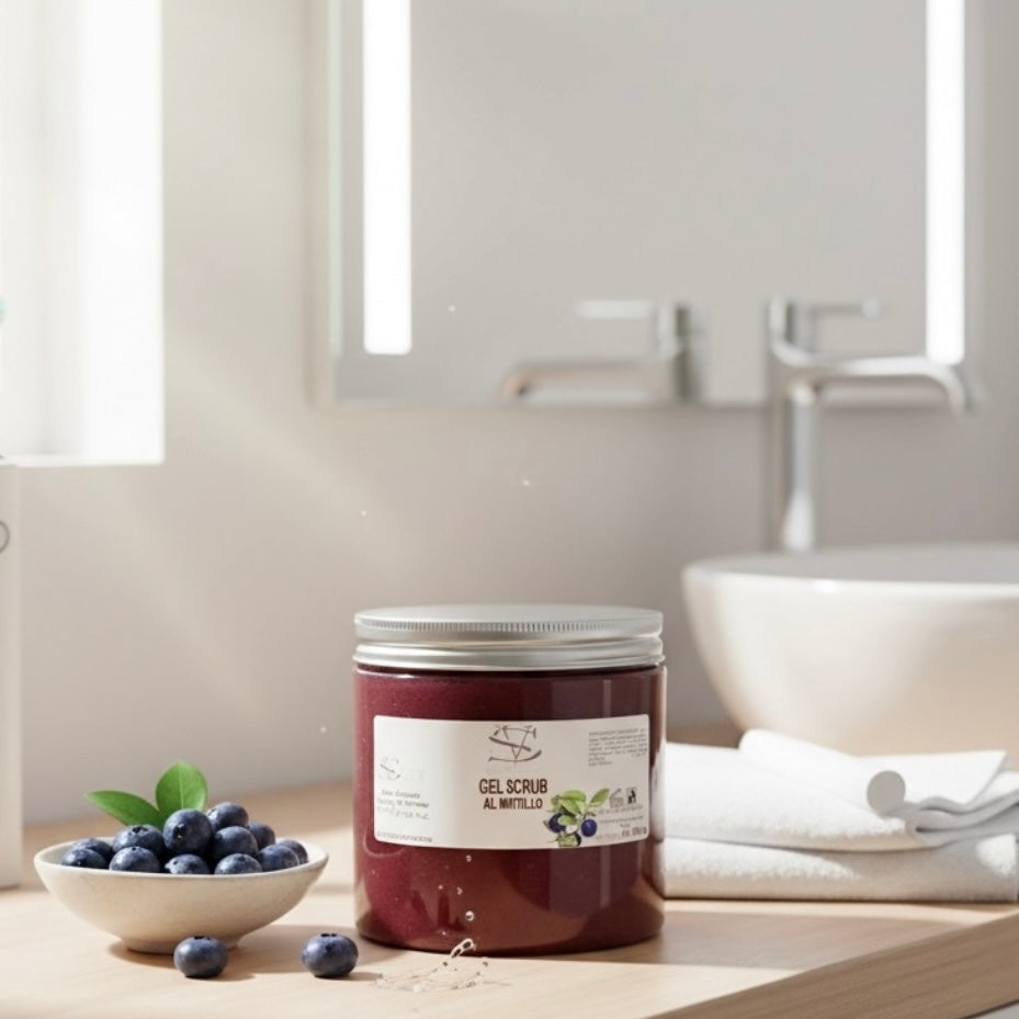 Gel Scrub Mirtillo Antiossidante Rigenerante 600 ml