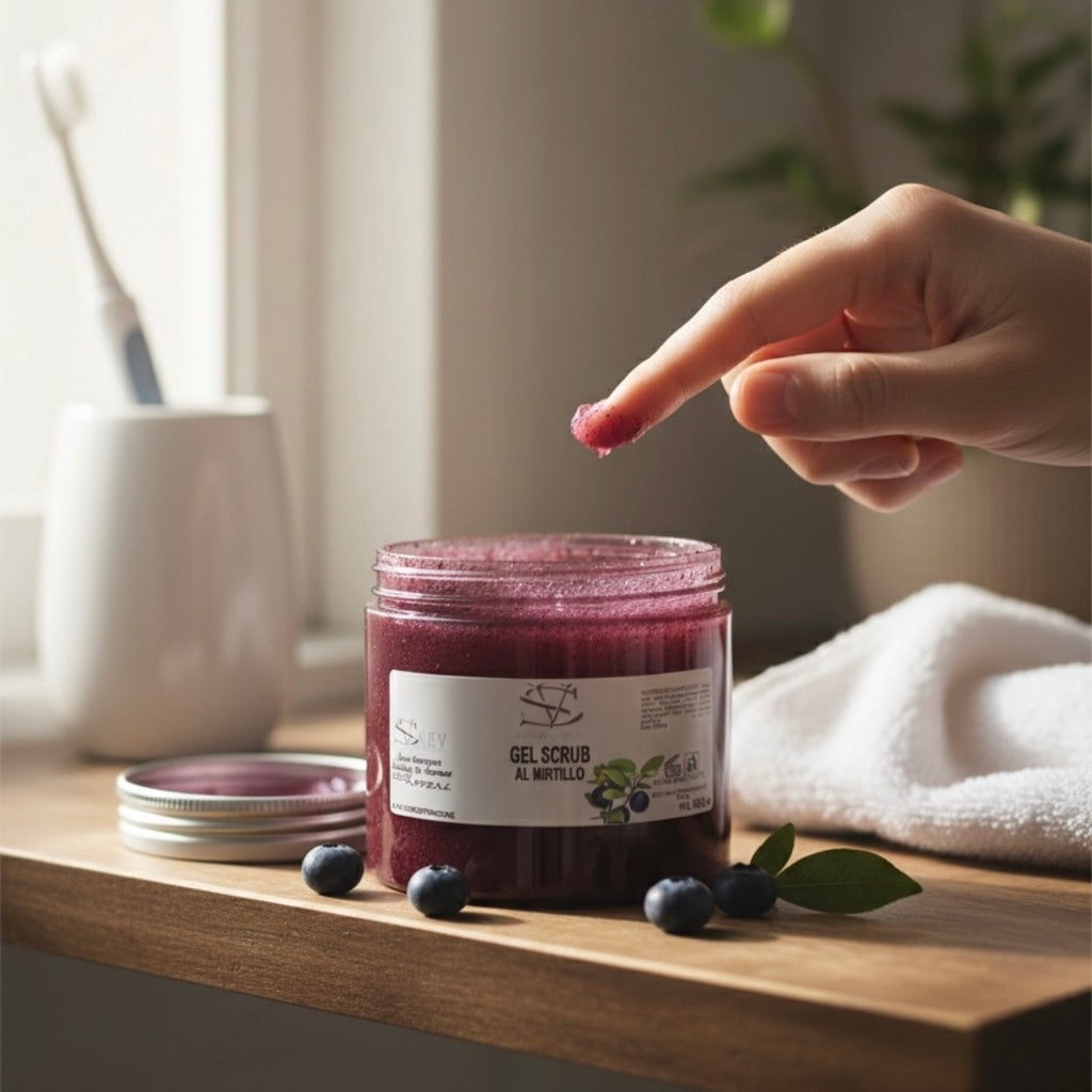 Gel Scrub Mirtillo Antiossidante Rigenerante 600 ml
