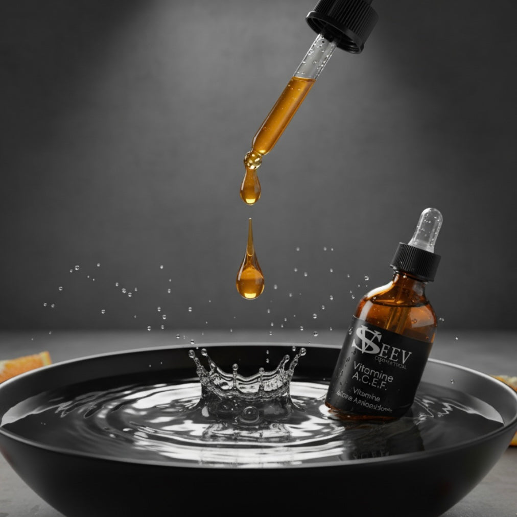 Siero Viso Antiossidante con Vitamine A, C, E e F