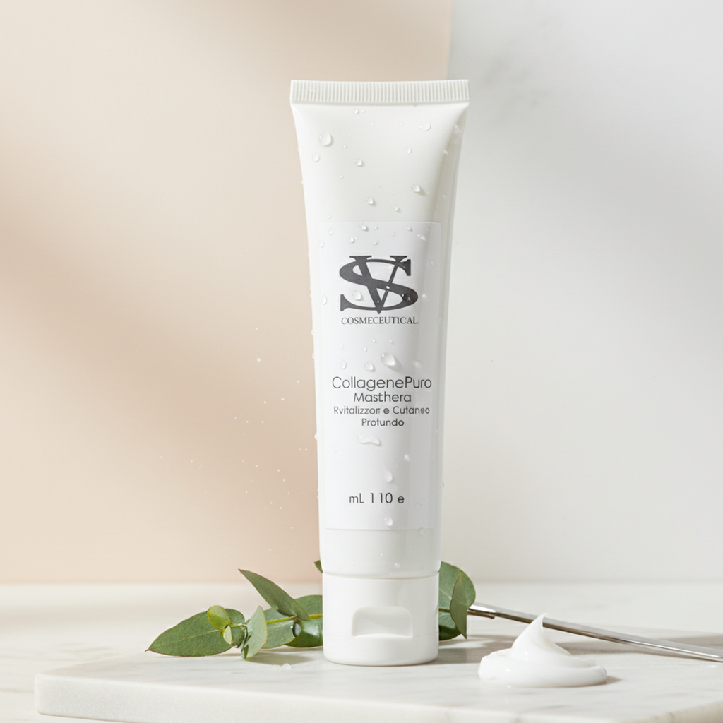 Maschera Viso Anti-Età al Collagene