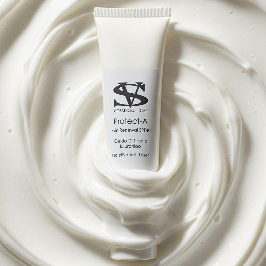 Protect-A Crema Viso SPF 40 con Acido Ialuronico