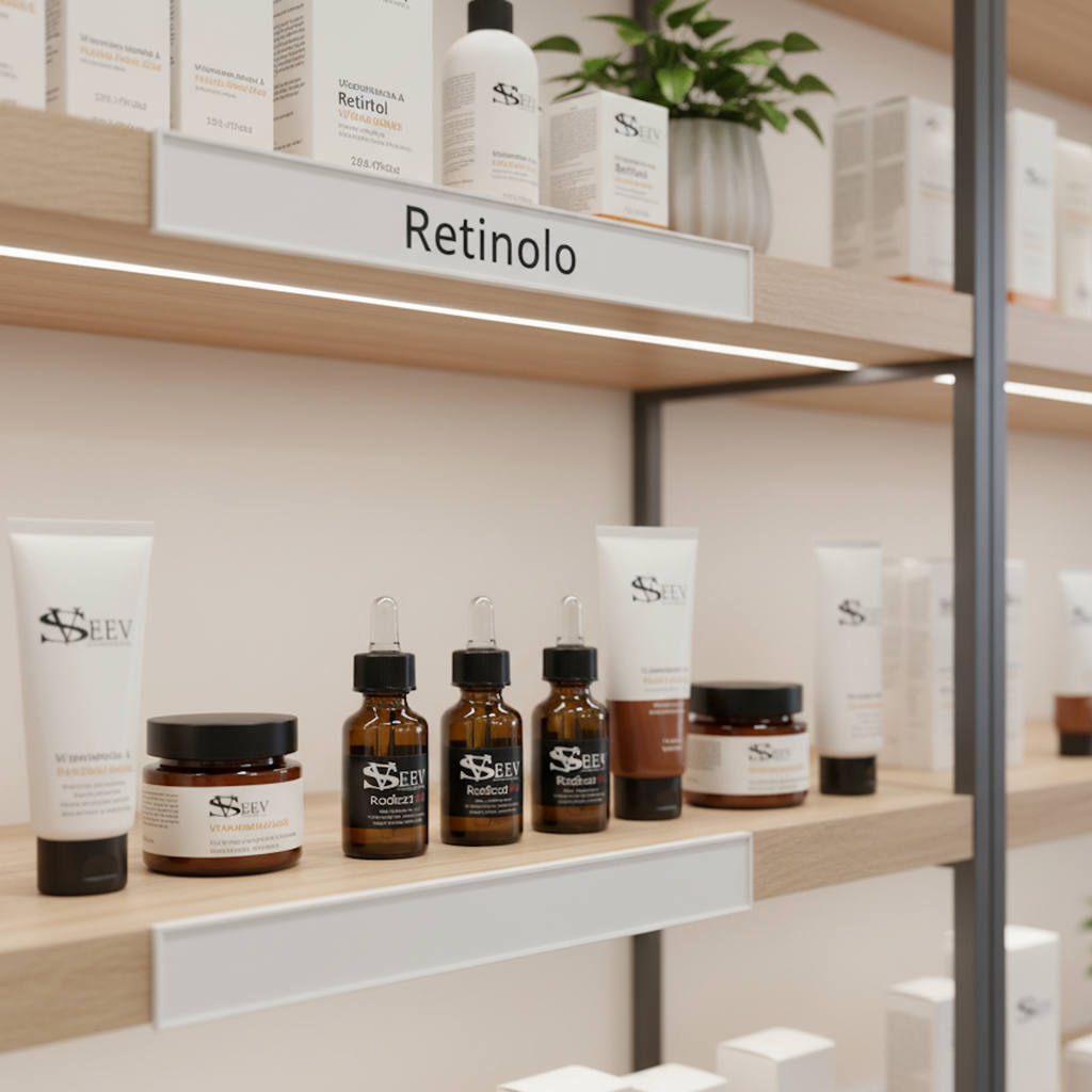 Siero Viso Antirguhe con Vitamina A e D